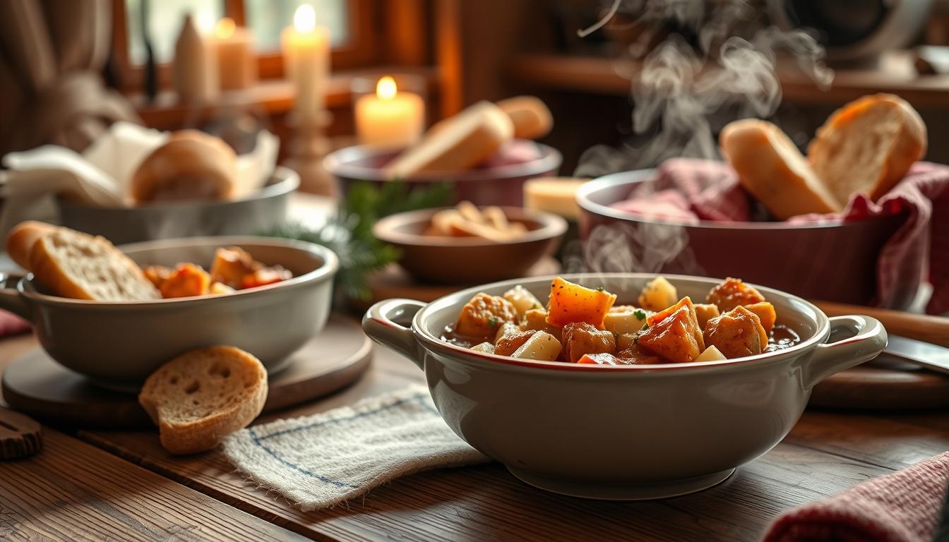 Measured baking ingredients prepared on a counter