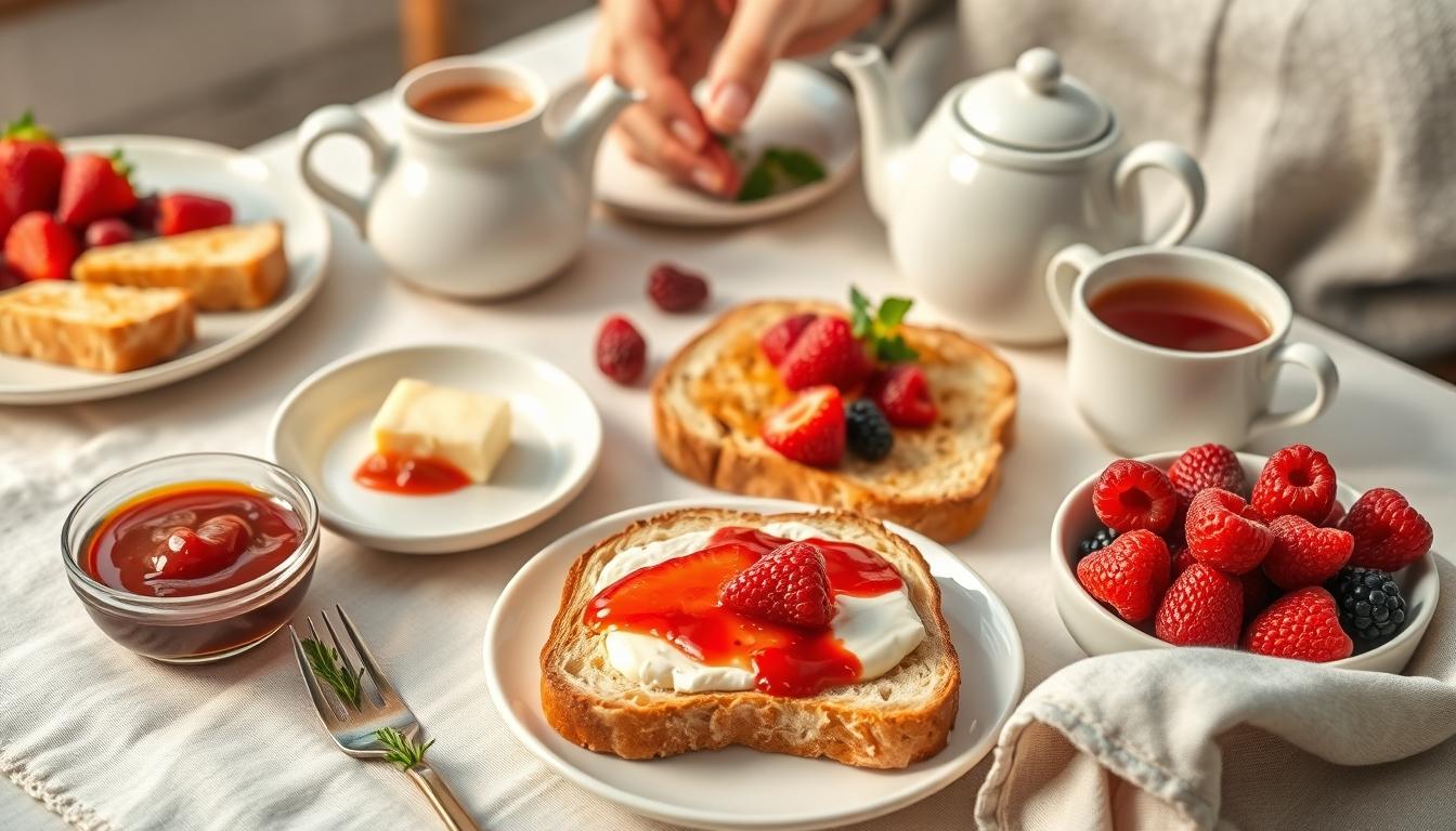 Seasonal meal prepared in a home kitchen